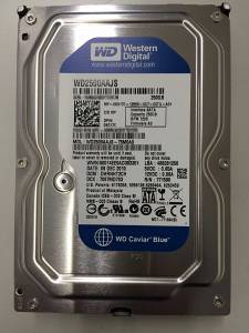 WesternDigital WD2500AAJSのデータ復旧