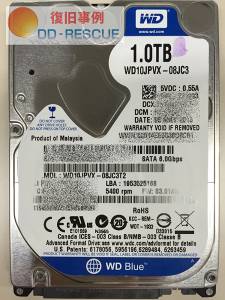 Western Digital WD10JPVXの画像