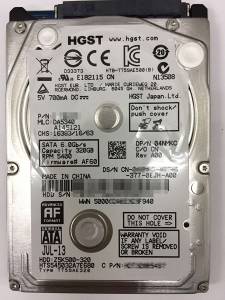 HGST HTS545032A7E680 の画像